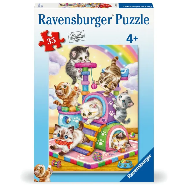 Ravensburger - Puzzle pisicute la joaca 35 piese - ARTRVSPC04071