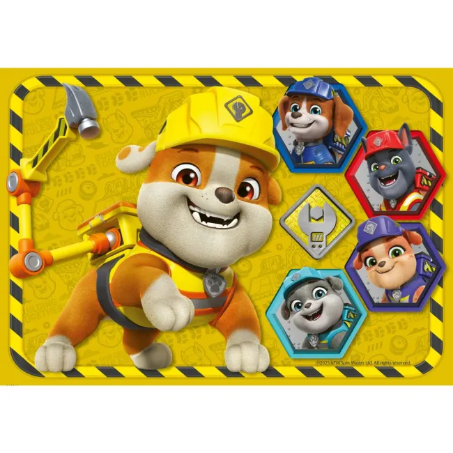 Ravensburger - Puzzle Rubble si echipa lui 2x12 piese - ARTRVSPC04167