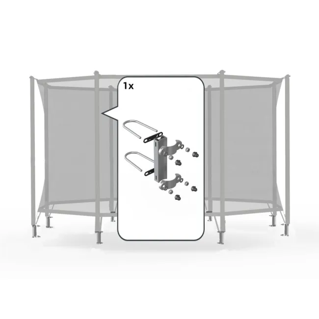 Element fixare Plasa de siguranta Comfort  (SET PENTRU 1 TUB) (95 MM)