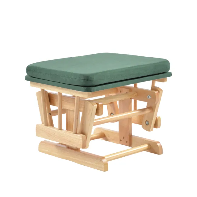 Onino - fotoliu reglabil pentru alaptare, cu suport de picioare inclus, calm.me, sapphire green bbbtf05tsg