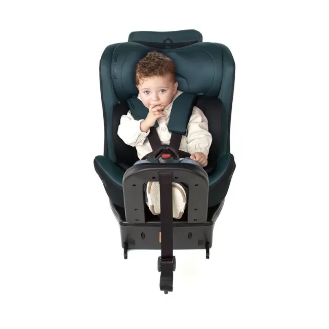 Scaun auto, Be Cool, Easy I-Size, Rotire 360 grade, 40 - 150 cm, 0 - 36 kg, Cu Isofix si Centura Top Tether, Conform cu standardul european de securitate ECE R129, Be Petrol BYN8420421090190