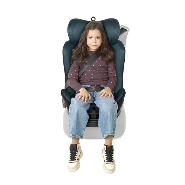 Scaun auto, Be Cool, Easy I-Size, Rotire 360 grade, 40 - 150 cm, 0 - 36 kg, Cu Isofix si Centura Top Tether, Conform cu standardul european de securitate ECE R129, Be Petrol BYN8420421090190