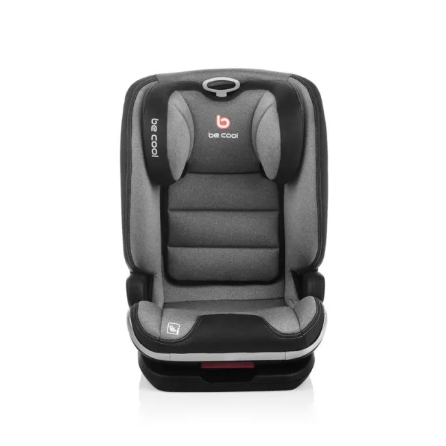 Scaun auto, Be Cool, Mars, I-Size, 100-150 cm, 4-12 ani, Cu isofix, Protectie superioara in caz de impact lateral - SPS, Cu tetiera reglabila, Conform cu standardul european de securitate ECE R129, Iron BYN8420421077979