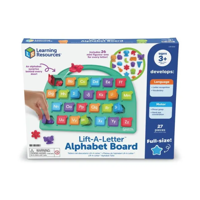 Tablita cu alfabet & surprize - lift-a-letter&trade;