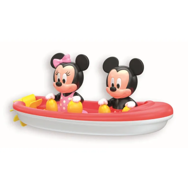 Clementoni - Barcuta plutitoare cu figurine Mickey si Minnie - ARTCL17626