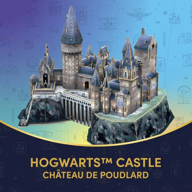 Cubic Fun - Puzzle 3D Harry Potter Castelul Hogwarts 198 piese - ARTCU540302