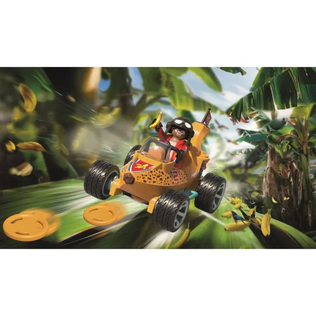 Playmobil - Jucarie de rol Cursa cu Banana - ARTPM71717