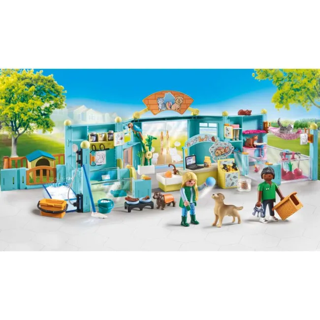 Playmobil - Hotelul Playmobil al animalelor - ARTPM71742