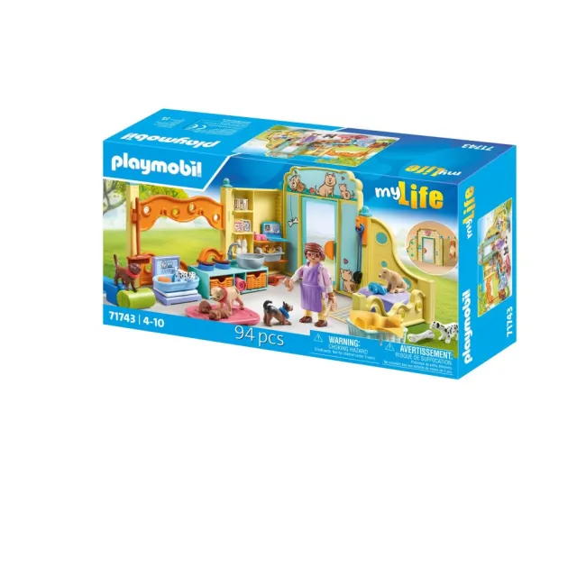 Playmobil - Centru de ingrijire pentru catelusi - ARTPM71743
