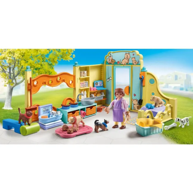 Playmobil - Centru de ingrijire pentru catelusi - ARTPM71743