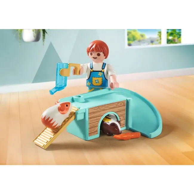 Playmobil - Casuta porcusorilor de guineea - ARTPM71746