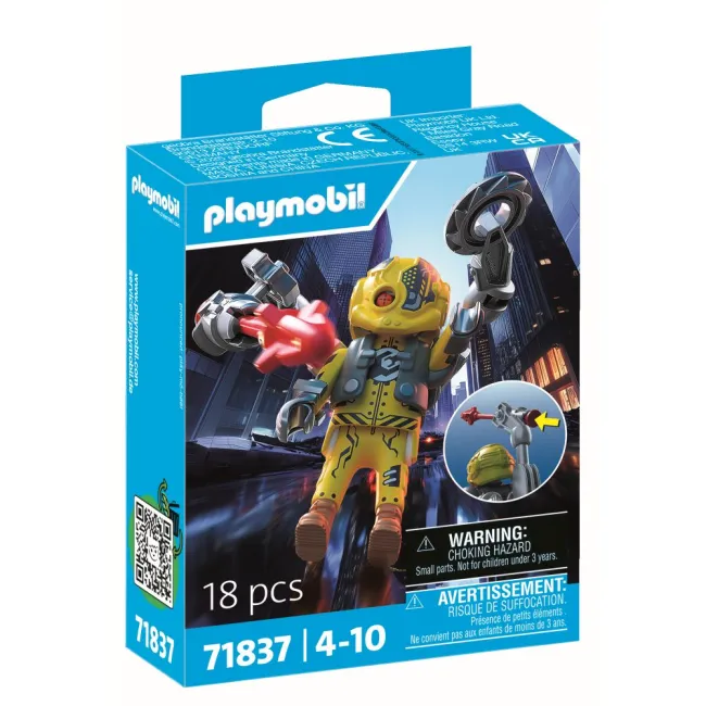 Playmobil - Jucarie de rol Supereroul robot - ARTPM71837