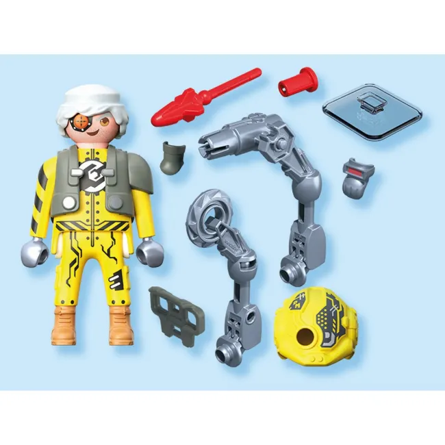 Playmobil - Jucarie de rol Supereroul robot - ARTPM71837