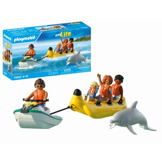 Playmobil - Jucarie de rol Plimbare pe mare cu banana - ARTPM71905