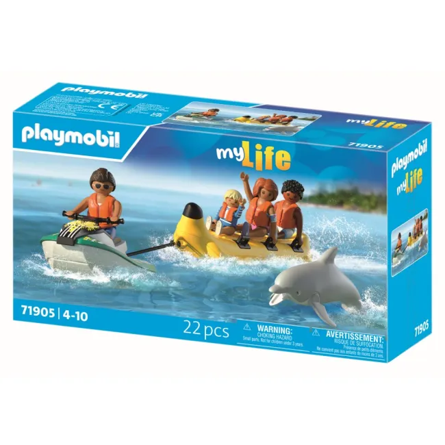 Playmobil - Jucarie de rol Plimbare pe mare cu banana - ARTPM71905