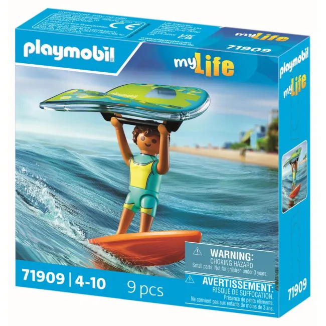 Playmobil - Jucarie de rol Surfing cu zmeu - ARTPM71909