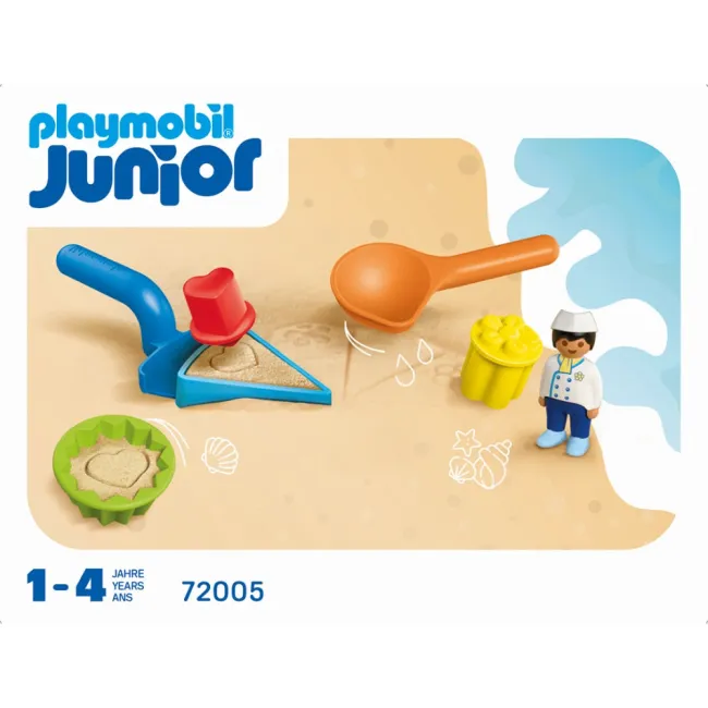 Playmobil - Junior Jucarii de nisip pentru micii bucatari - ARTPM72005