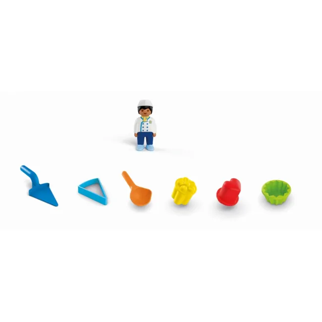 Playmobil - Junior Jucarii de nisip pentru micii bucatari - ARTPM72005