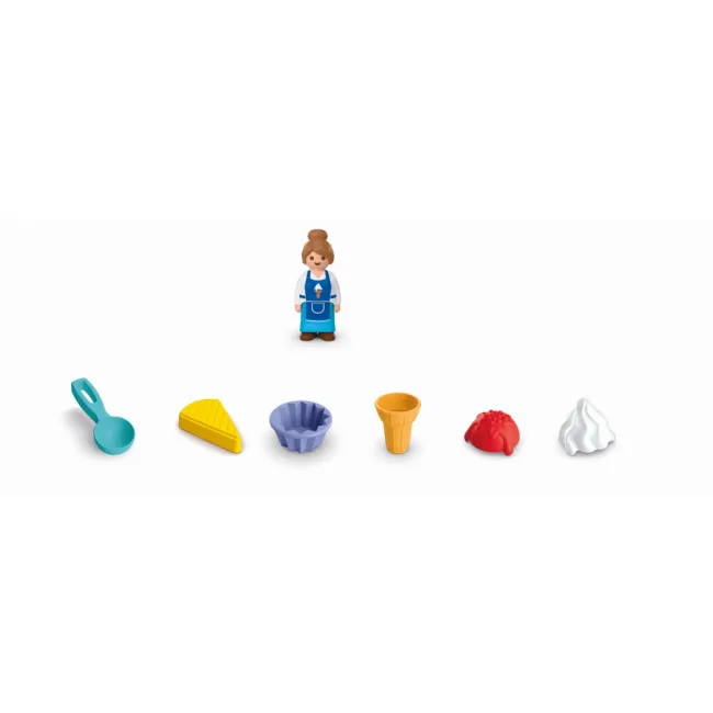 Playmobil - Junior Jucarii de nisip pentru pasionatii de inghetata - ARTPM72006