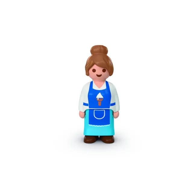 Playmobil - Junior Jucarii de nisip pentru pasionatii de inghetata - ARTPM72006
