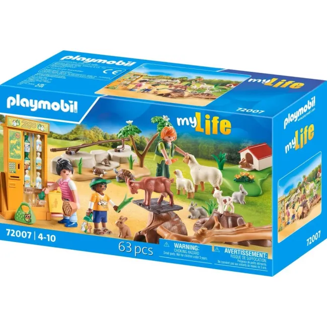 Playmobil - Jucarie de rol mini gradina zoologica - ARTPM72007