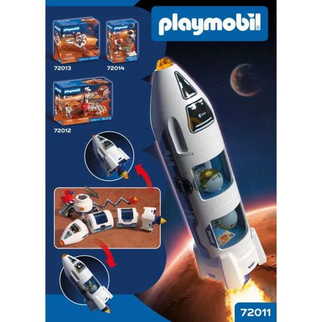 Playmobil - ESA Racheta spatiala pentru explorarea planetei Marte - ARTPM72011
