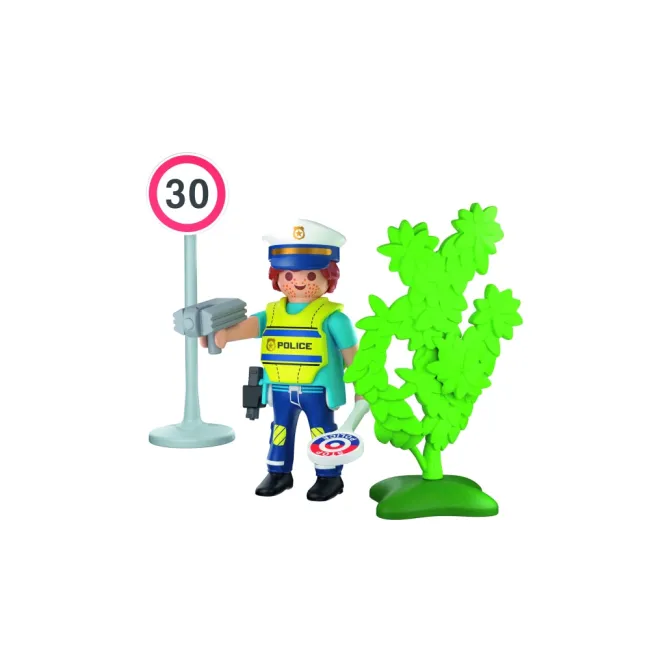 Playmobil - Figurina politist cu radar - ARTPM72029