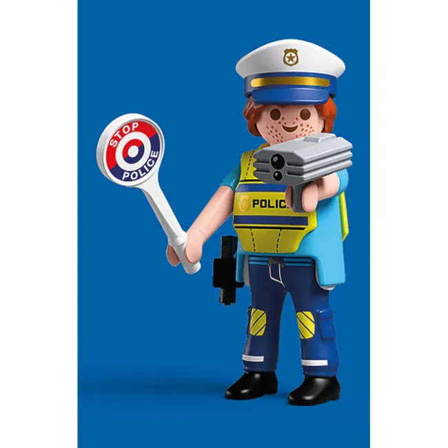 Playmobil - Figurina politist cu radar - ARTPM72029