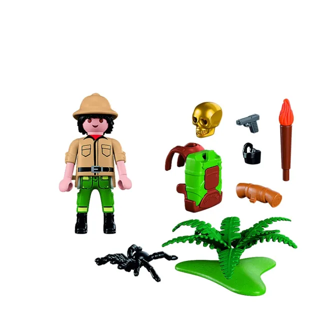 Playmobil - Figurina aventurier cu accesorii - ARTPM72033