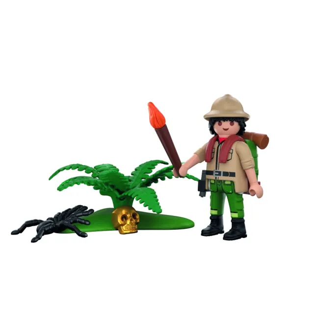 Playmobil - Figurina aventurier cu accesorii - ARTPM72033