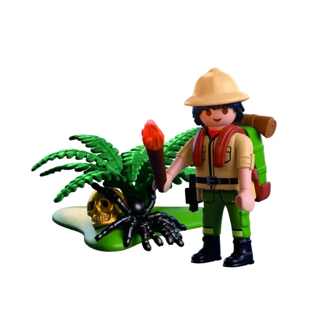 Playmobil - Figurina aventurier cu accesorii - ARTPM72033