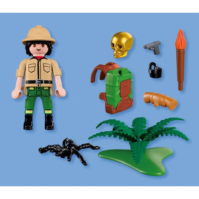 Playmobil - Figurina aventurier cu accesorii - ARTPM72033