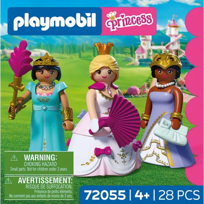Playmobil - Jucarie de rol set 3 printese - ARTPM72055