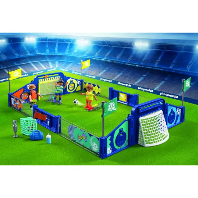 Playmobil - Jucarie de rol stadion de fotbal - ARTPM72056