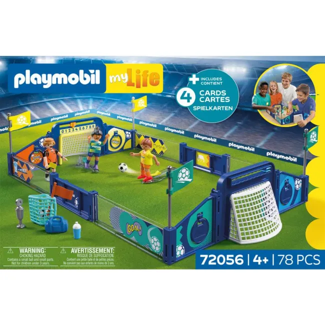 Playmobil - Jucarie de rol stadion de fotbal - ARTPM72056