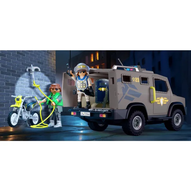 Playmobil - Promo Pack Unitatea de politie tactica - ARTPM72066