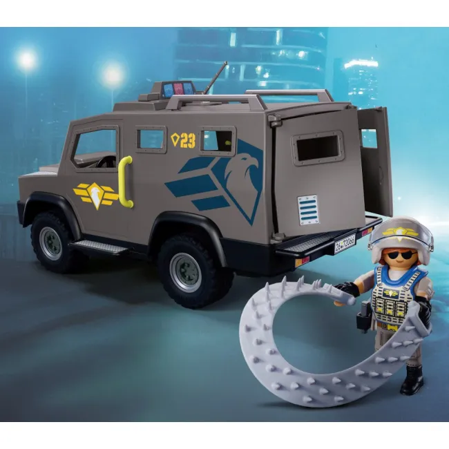 Playmobil - Promo Pack Unitatea de politie tactica - ARTPM72066