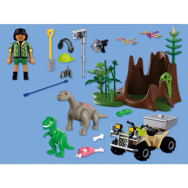 Playmobil - Promo Pack Ascunzatoarea dinozaurilor - ARTPM72069