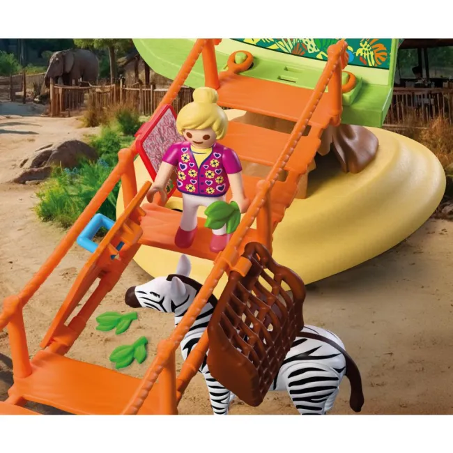 Playmobil - Jucarie de rol Parc de escalada in salbaticie - ARTPM72070