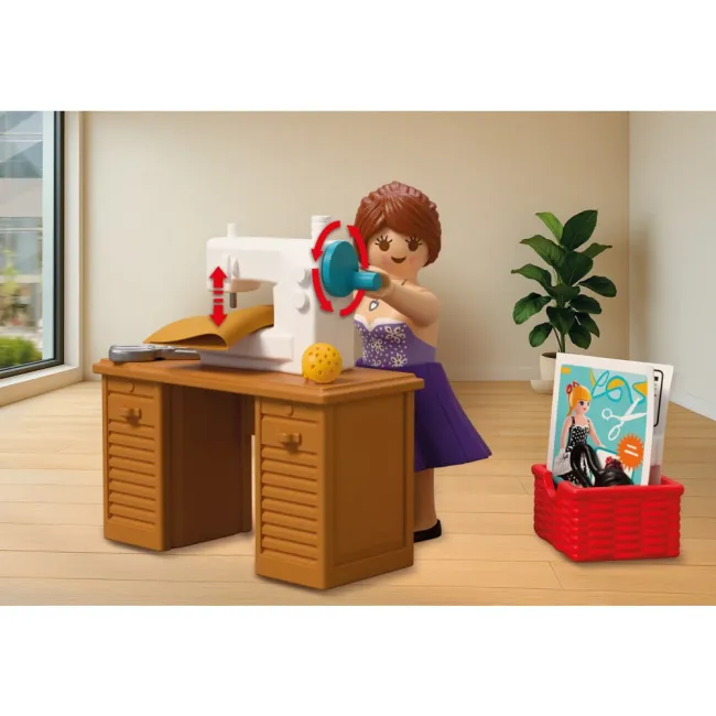 Playmobil - Jucarie de rol Designer vestimentar creativ - ARTPM72082