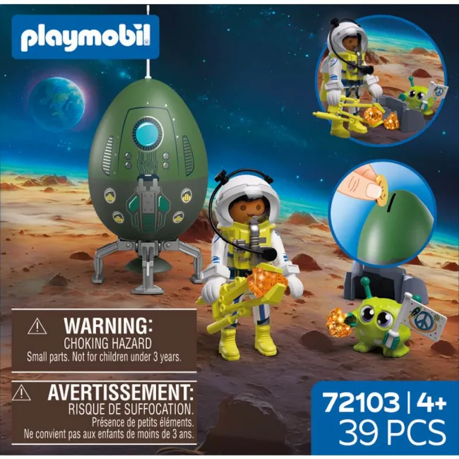 Playmobil - Pusculita ou aventura spatiala - ARTPM72103