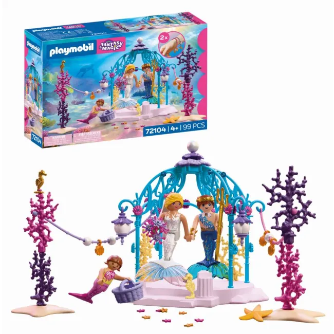 Playmobil - Jucarie de rol Nunta subacvatica - ARTPM72104