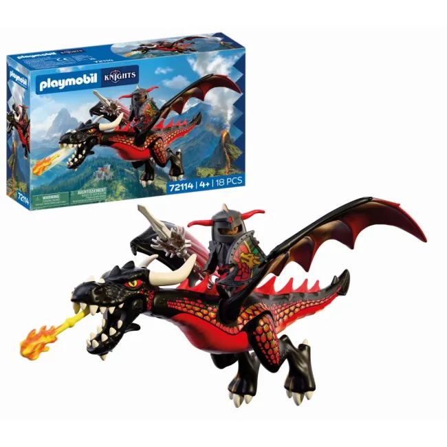 Playmobil - Jucarie de rol Dragonul negru - ARTPM72114