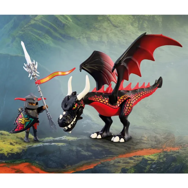 Playmobil - Jucarie de rol Dragonul negru - ARTPM72114