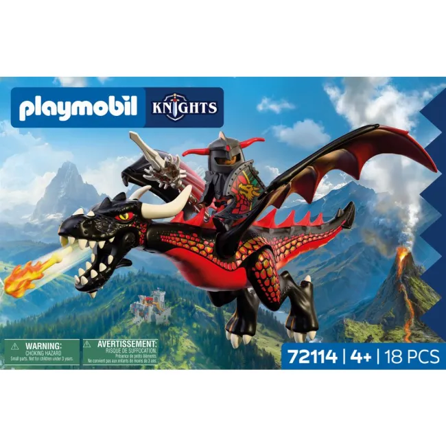 Playmobil - Jucarie de rol Dragonul negru - ARTPM72114