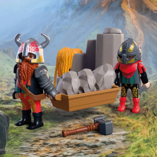 Playmobil - Jucarie de rol Catapulta cavalerilor Dragon - ARTPM72117