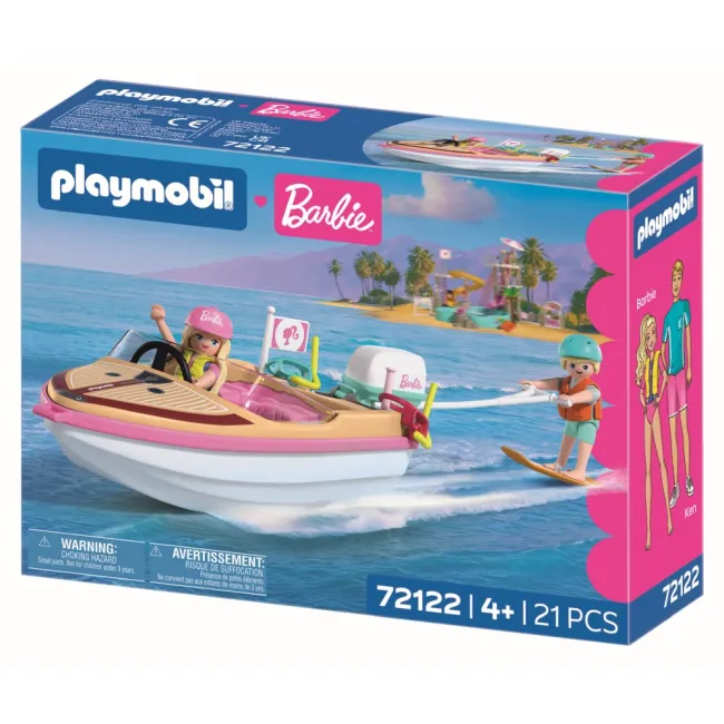 Playmobil - Barbie Aventura cu barca - ARTPM72122
