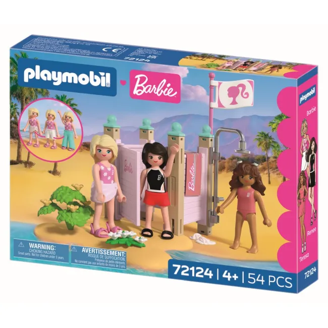 Playmobil - Barbie Cabina de schimb la plaja - ARTPM72124