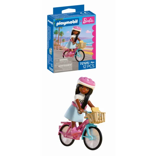 Playmobil - Barbie Brooklyn la plimbare cu bicicleta - ARTPM72125
