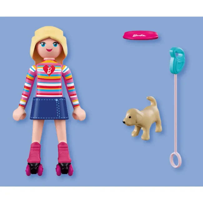 Playmobil - Barbie in stil Malibu la plimbare pe role - ARTPM72126